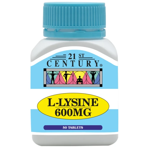 21st Century L-Lysine 600mg 50s