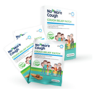 No More Cough Cough Relief Patch Cinnamon 6s