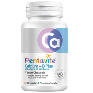 Pentavite Calcium + D Plus Yogurt Chewable 30s