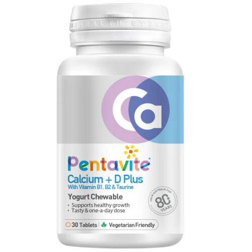 Pentavite Calcium + D Plus Yogurt Chewable 30s