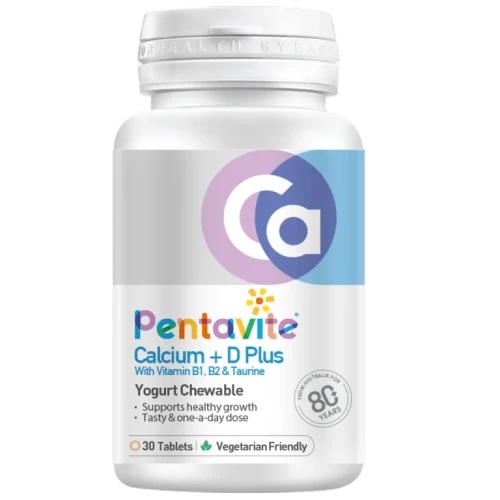 Pentavite Calcium + D Plus Yogurt Chewable 30s