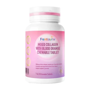 Pentavite Mixed Collagen With Blood Orange Chewable Tablet 30s