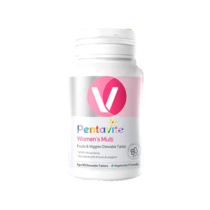Pentavite Women's Multi Fruits & Veggies Chewable Tablet 30s