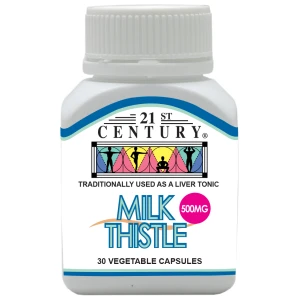 21st Century Milk Thistle 500mg 30s