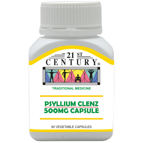 21st Century Psyllium Clenz 500mg 60s
