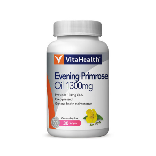 Vitahealth Evening Primrose Oil 1300mg 30s