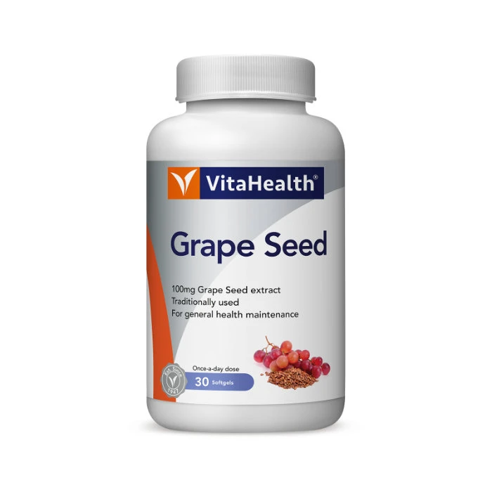 Vitahealth Grape Seed Softgel 30s