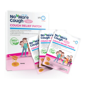 No More Cough Relief Patch Sensitive Skin 6s