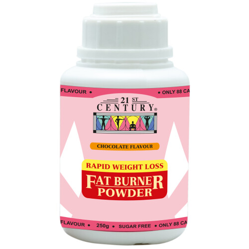 21st Century Rapid Weight Loss, Fat Burner Powder Chocolate 250g