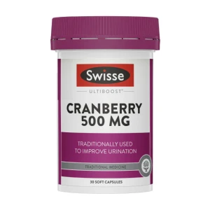 Swisse Ultiboost Cranberry 500mg 30s