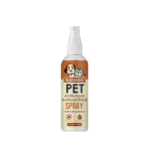 Nanovet Pet Antifungal Antibacterial Spray 100ml