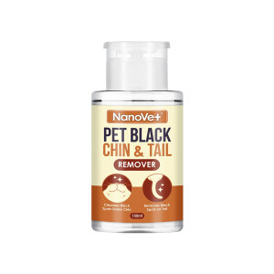 Nanovet Pet Black Chin and Tail Remover 150ml