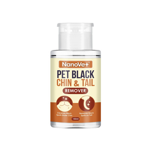 Nanovet Pet Black Chin and Tail Remover 150ml