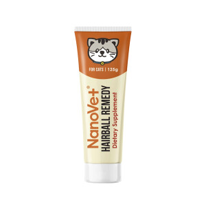Nanovet Hairball Remedy Gel for Cat 120g