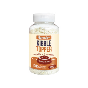 Nanovet Pet Kibble Topper Appetite Booster Chicken Flakes 70g