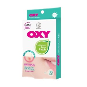 Oxy Anti-Bacterial Acne Patch Super Ultra Thin 0.02cm Day 35s