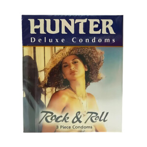 Hunter Deluxe Condoms Rock and Roll 3s