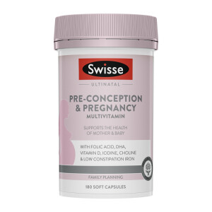 Swisse Ultinatal Pre-Conception & Pregnancy Multivitamin 180s