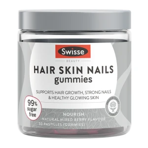 Swisse Beauty Hair Skin Nails Gummies 99% Sugar Free 50s