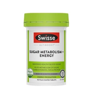 Swisse Ultiboost Sugar Metabolism + Energy 90s