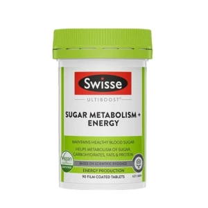 Swisse Ultiboost Sugar Metabolism + Energy 90s