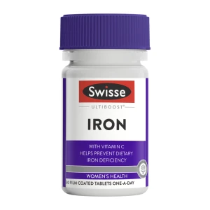 Swisse Ultiboost Iron With Vitamin C Women's Health 30s