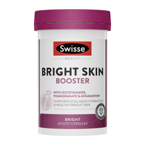 Swisse Beauty Bright Skin Booster With Nicotinamide, Pomegranate & Astaxanthin 60s
