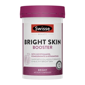 Swisse Beauty Bright Skin Booster With Nicotinamide, Pomegranate & Astaxanthin 60s