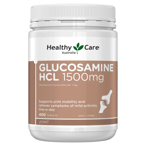 Healthy Care Glucosamine HCL 1500mg 400s