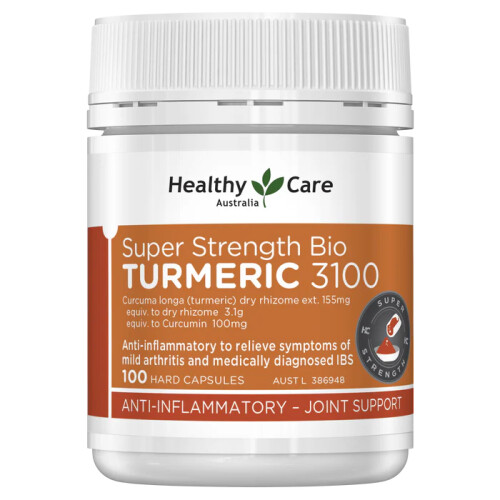 Healthy Care Super High Strength Bio Turmeric 3100 100s