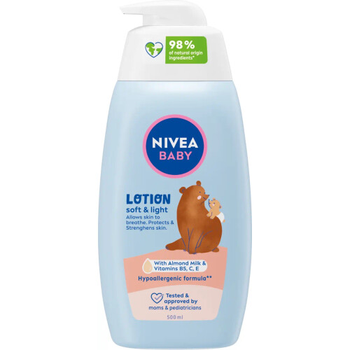 Nivea Baby Soft & Light Lotion 500ml