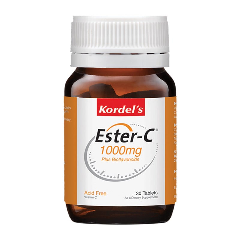 Kordel's Ester-C 1000mg Plus Bioflavonoids 30s