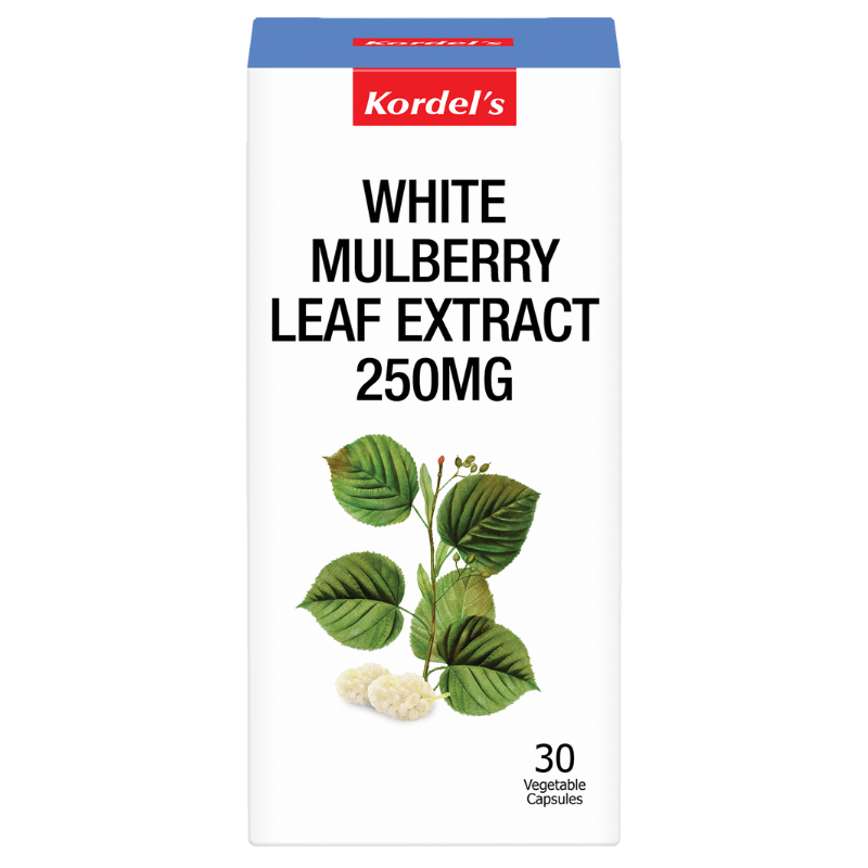 Kordel's White Mulberry Leaf Extract 250mg 30s