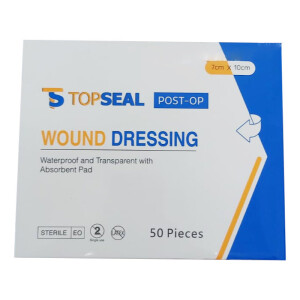 Topseal Post-OP Wound Dressing 7x10cm 50s