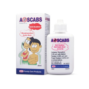 A-Scabs Lotion Permethrin 5% 30ml