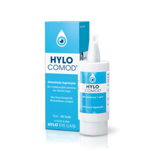Hylo Comod Lubricating Eye Drops 10ml