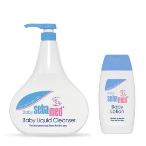 Sebamed Baby Liquid Cleanser 500ml + Baby Lotion 100ml