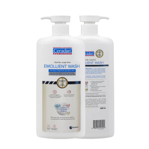 Ceradan Advanced Emollient Wash For Dry, Irritated & Sensitive Skin 500ml