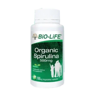Bio-Life Organic Spirulina 500mg 100s