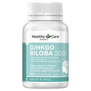 Healthy Care Ginkgo Biloba 2000 100s