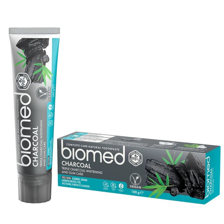 Biomed Charcoal Triple Charcoal Whitening And Gum Care Toothpaste 100g