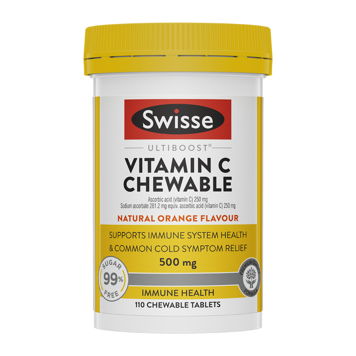 Swisse Ultiboost Vitmain C Chewable 110s