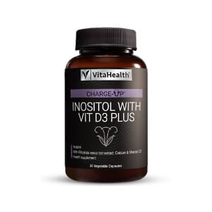 Vitahealth Charge-Up Inositol With Vit D3 Plus 30s
