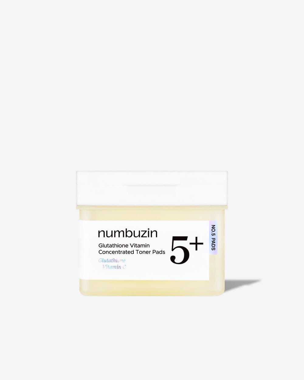 numbuzin No.5 Glutathione Vitamin Concentrated Toner Pads 180ml / 70s